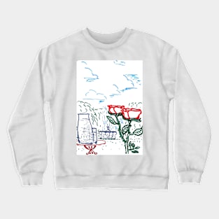 Summer Garden Crewneck Sweatshirt